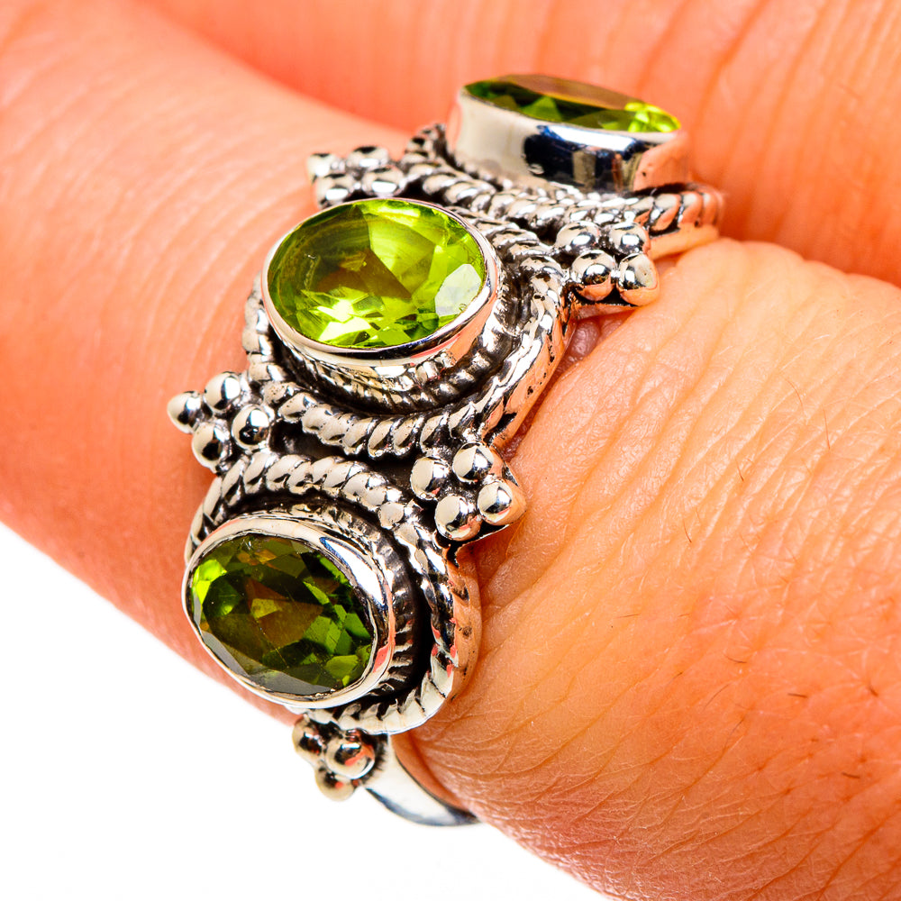 Peridot Rings handcrafted by Ana Silver Co - RING86866