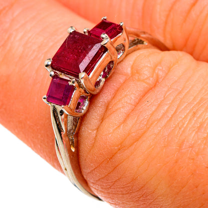 Ruby Rings handcrafted by Ana Silver Co - RING86876