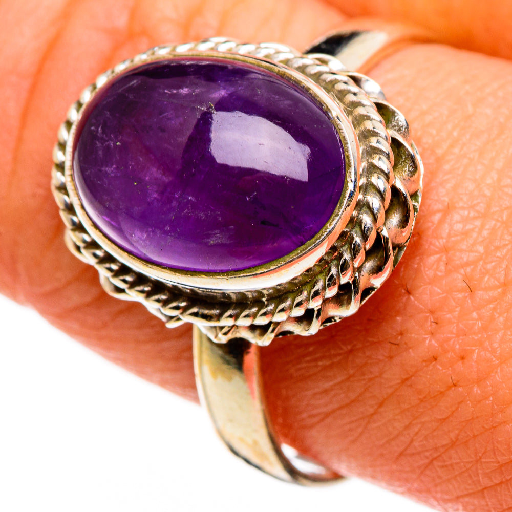 Amethyst Rings handcrafted by Ana Silver Co - RING86878