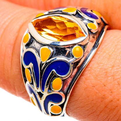 Citrine Rings handcrafted by Ana Silver Co - RING86885