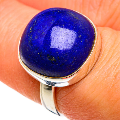 Lapis Lazuli Rings handcrafted by Ana Silver Co - RING86888