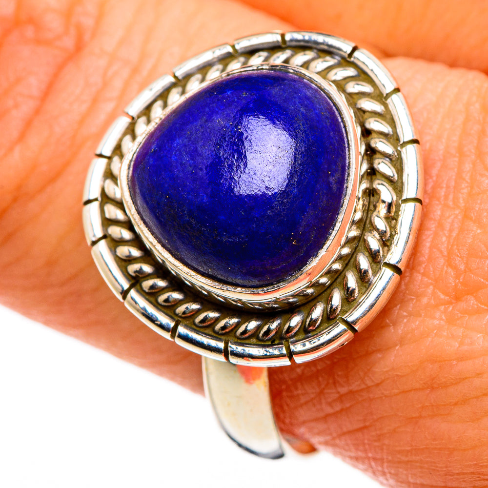 Lapis Lazuli Rings handcrafted by Ana Silver Co - RING86891