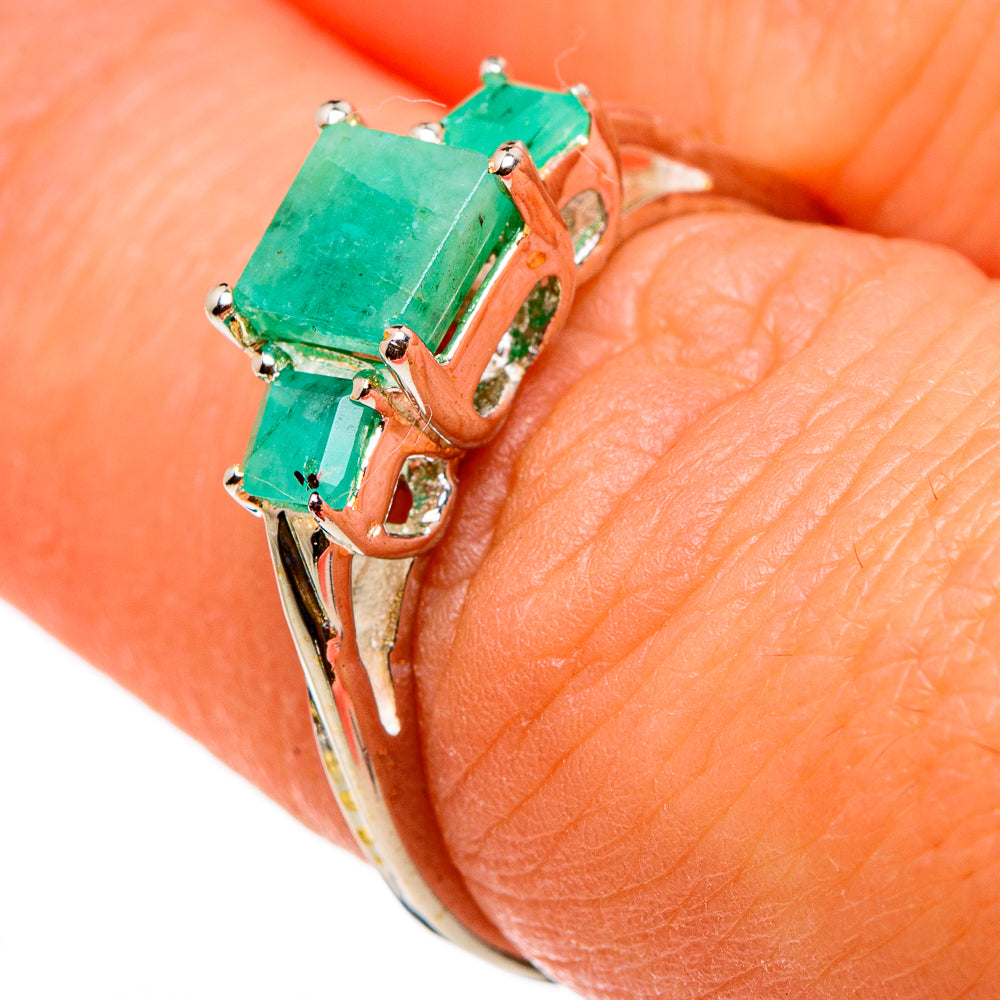 Emerald Rings handcrafted by Ana Silver Co - RING86894