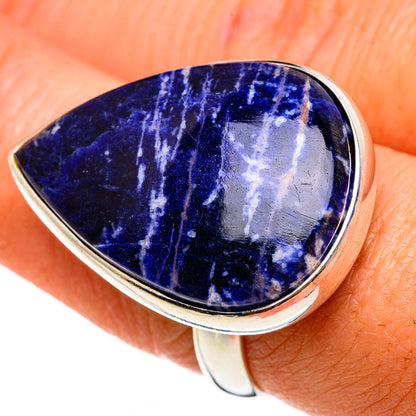 Sodalite Rings handcrafted by Ana Silver Co - RING86924