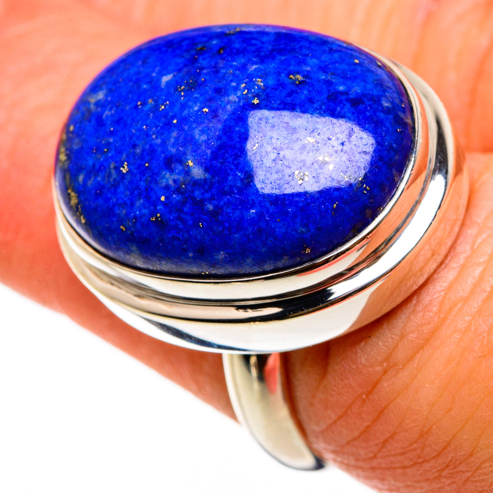 Lapis Lazuli Rings handcrafted by Ana Silver Co - RING86928