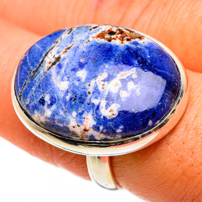 Sodalite Rings handcrafted by Ana Silver Co - RING86934