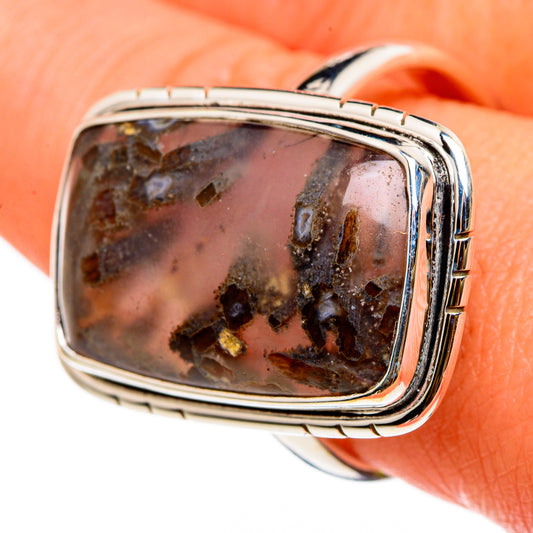 Turkish Tube Agate Rings handcrafted by Ana Silver Co - RING86946