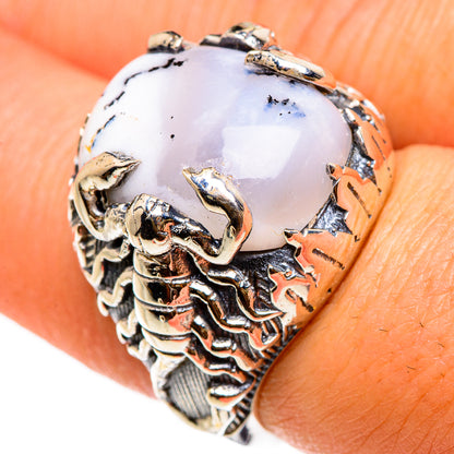 Dendritic Opal Rings handcrafted by Ana Silver Co - RING86956