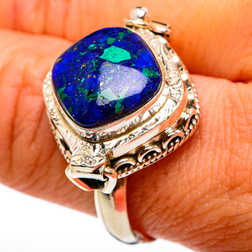 Azurite Rings handcrafted by Ana Silver Co - RING86957
