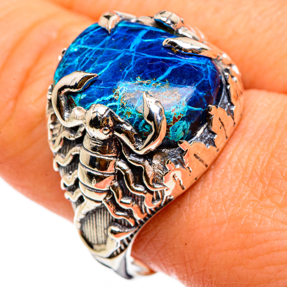Shattuckite Rings handcrafted by Ana Silver Co - RING86975