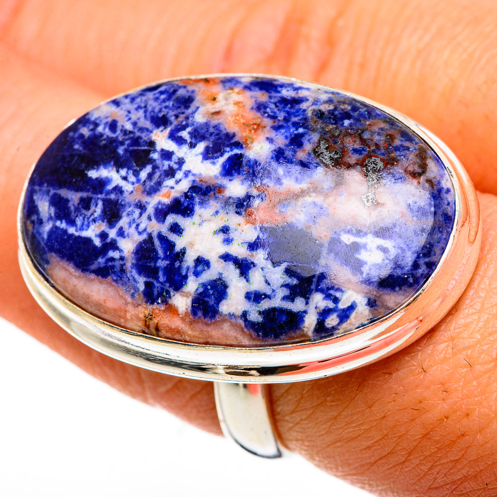 Sodalite Rings handcrafted by Ana Silver Co - RING86976