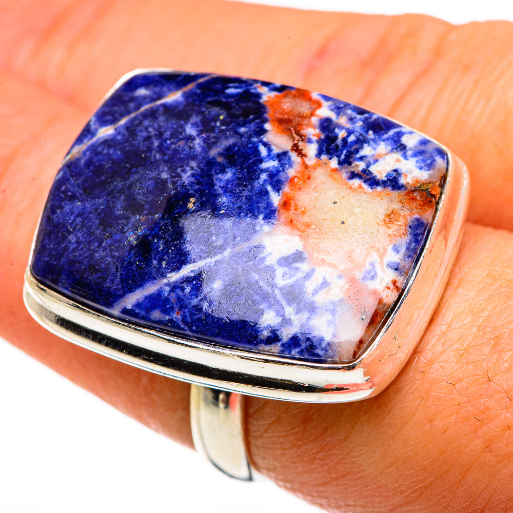 Sodalite Rings handcrafted by Ana Silver Co - RING86978
