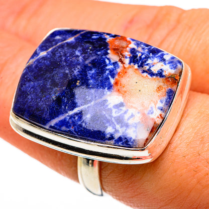 Sodalite Rings handcrafted by Ana Silver Co - RING86978