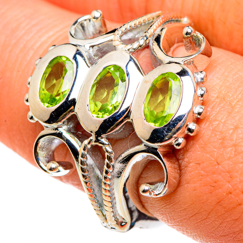 Peridot Rings handcrafted by Ana Silver Co - RING86982