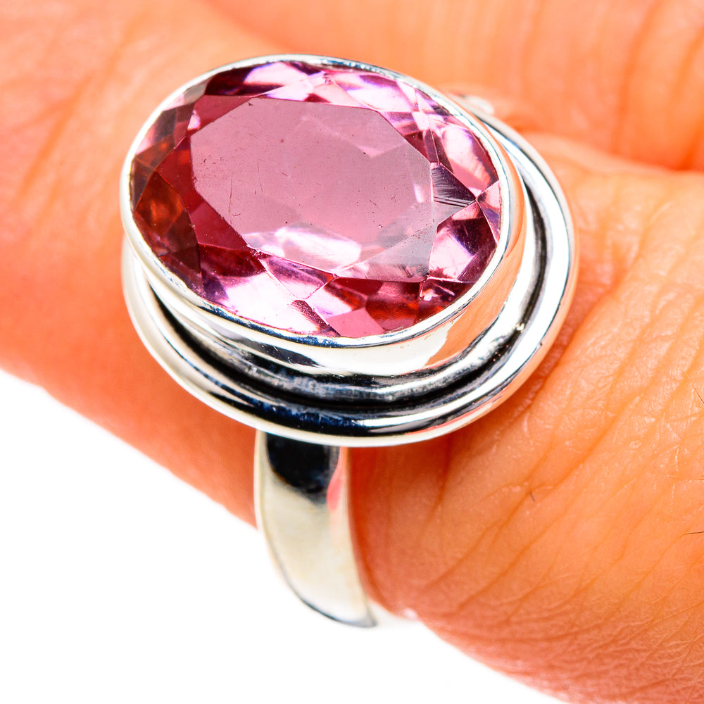Color Change Alexandrite (Lab.) Rings handcrafted by Ana Silver Co - RING87025