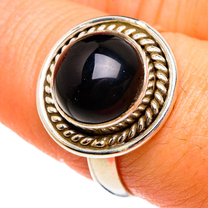 Black Onyx Rings handcrafted by Ana Silver Co - RING87026