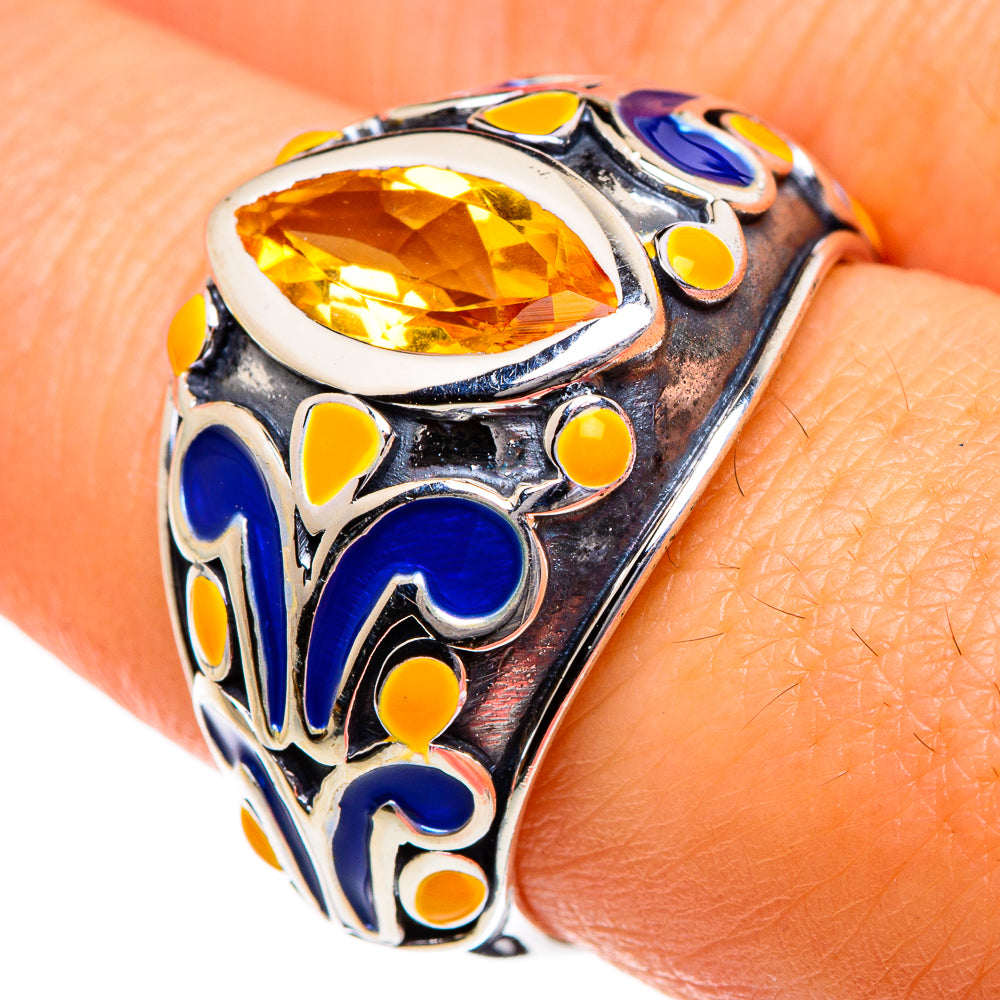 Citrine Rings handcrafted by Ana Silver Co - RING87029