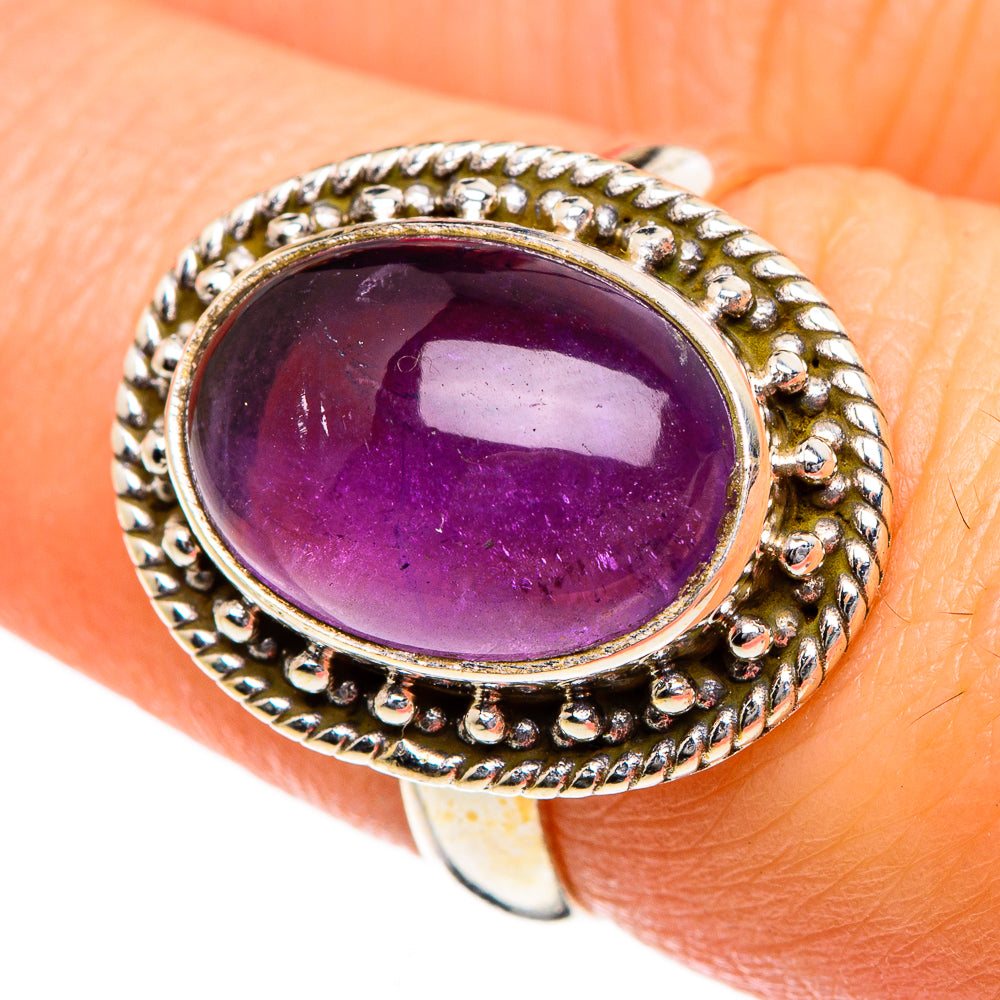 Amethyst Rings handcrafted by Ana Silver Co - RING87045