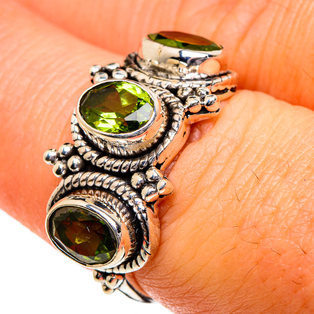 Peridot Rings handcrafted by Ana Silver Co - RING87057