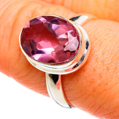 Color Change Alexandrite (Lab.) Rings handcrafted by Ana Silver Co - RING87065
