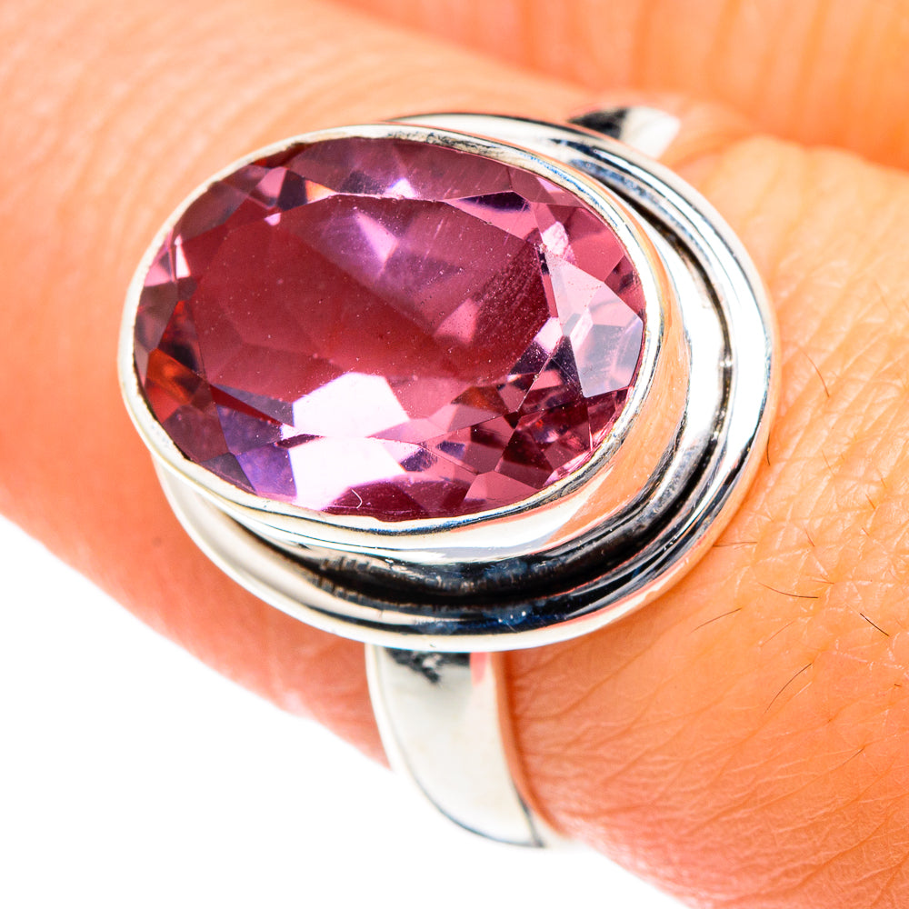 Color Change Alexandrite (Lab.) Rings handcrafted by Ana Silver Co - RING87082