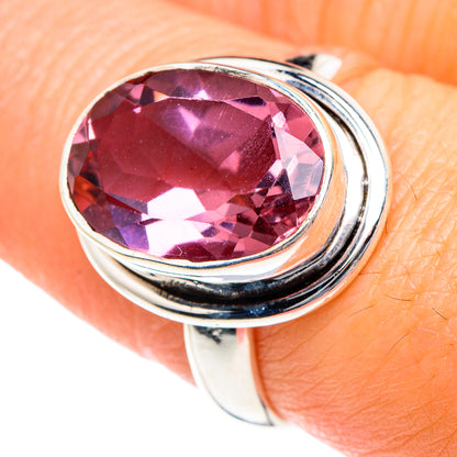 Color Change Alexandrite (Lab.) Rings handcrafted by Ana Silver Co - RING87082