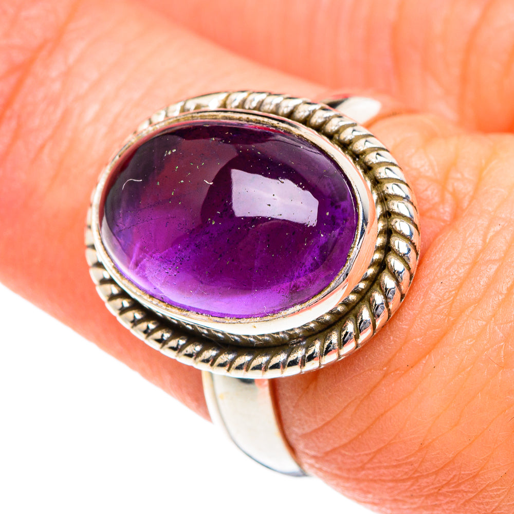 Amethyst Rings handcrafted by Ana Silver Co - RING87133