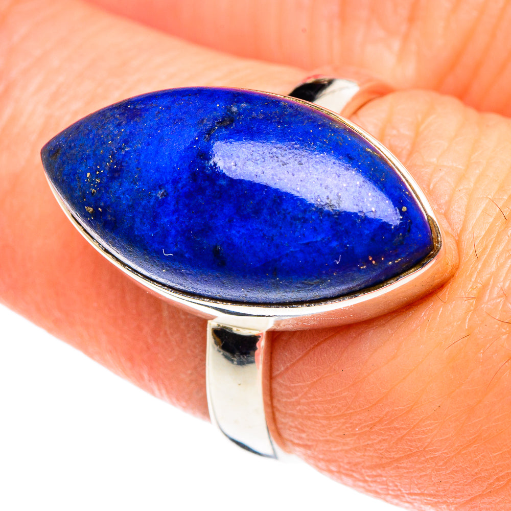 Lapis Lazuli Rings handcrafted by Ana Silver Co - RING87139