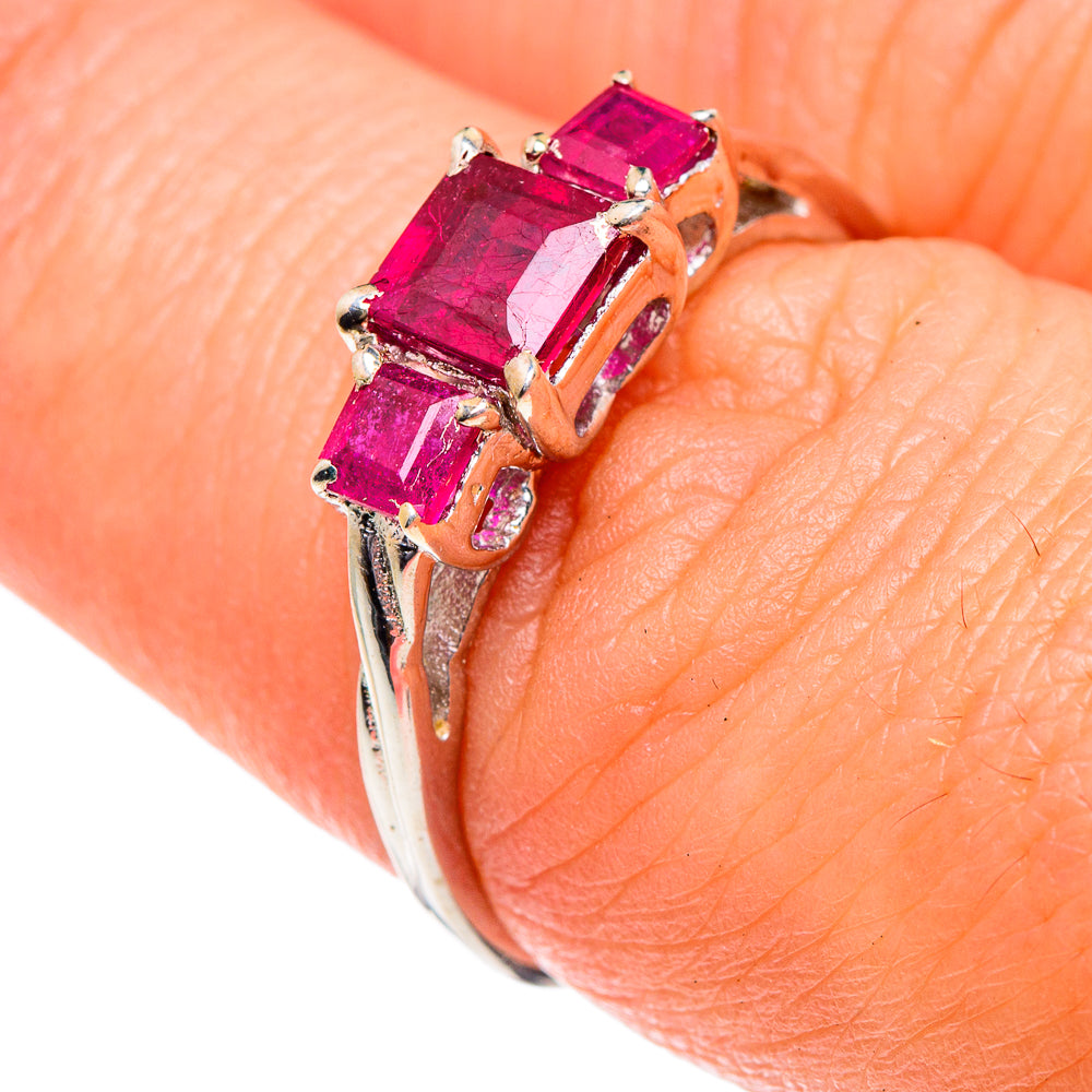 Ruby Rings handcrafted by Ana Silver Co - RING87146