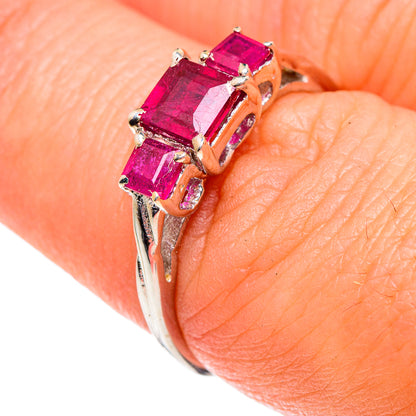 Ruby Rings handcrafted by Ana Silver Co - RING87146