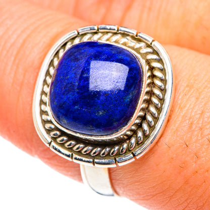 Lapis Lazuli Rings handcrafted by Ana Silver Co - RING87164