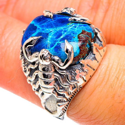 Shattuckite Rings handcrafted by Ana Silver Co - RING87172