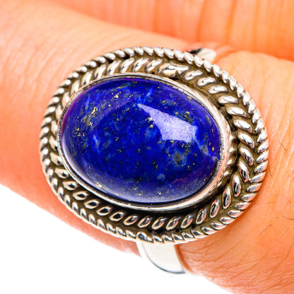 Lapis Lazuli Rings handcrafted by Ana Silver Co - RING87192