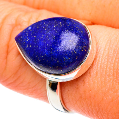 Lapis Lazuli Rings handcrafted by Ana Silver Co - RING87199