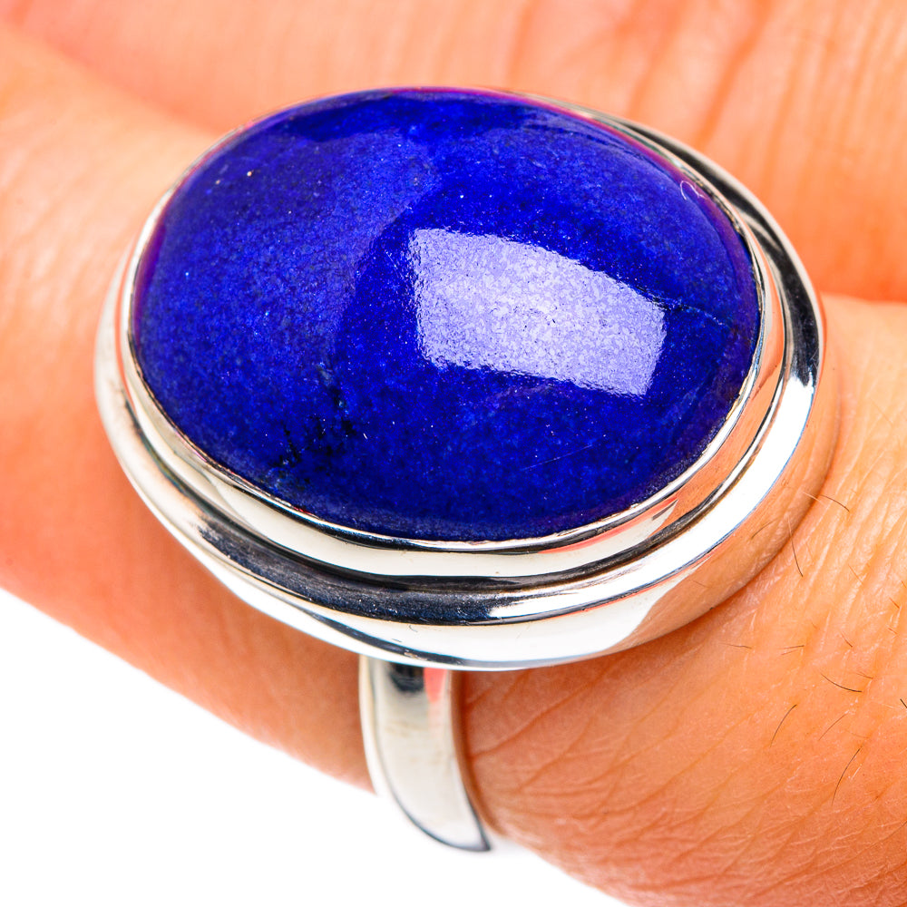 Lapis Lazuli Rings handcrafted by Ana Silver Co - RING87225