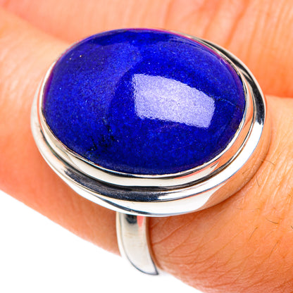 Lapis Lazuli Rings handcrafted by Ana Silver Co - RING87225