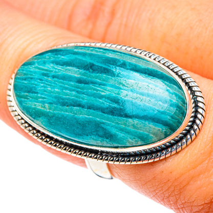 Amazonite Rings handcrafted by Ana Silver Co - RING87232
