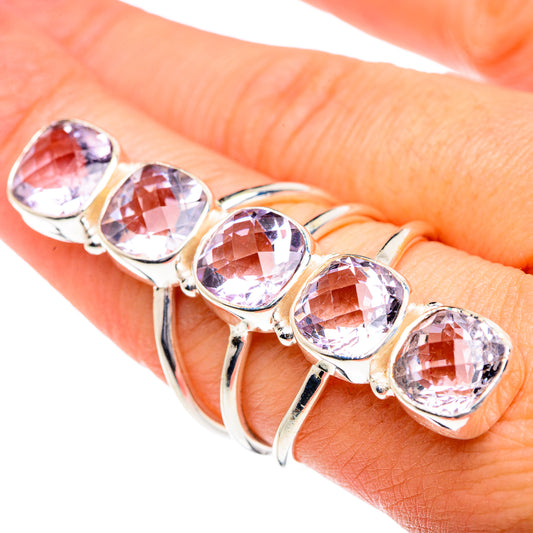 Kunzite Rings handcrafted by Ana Silver Co - RING87248
