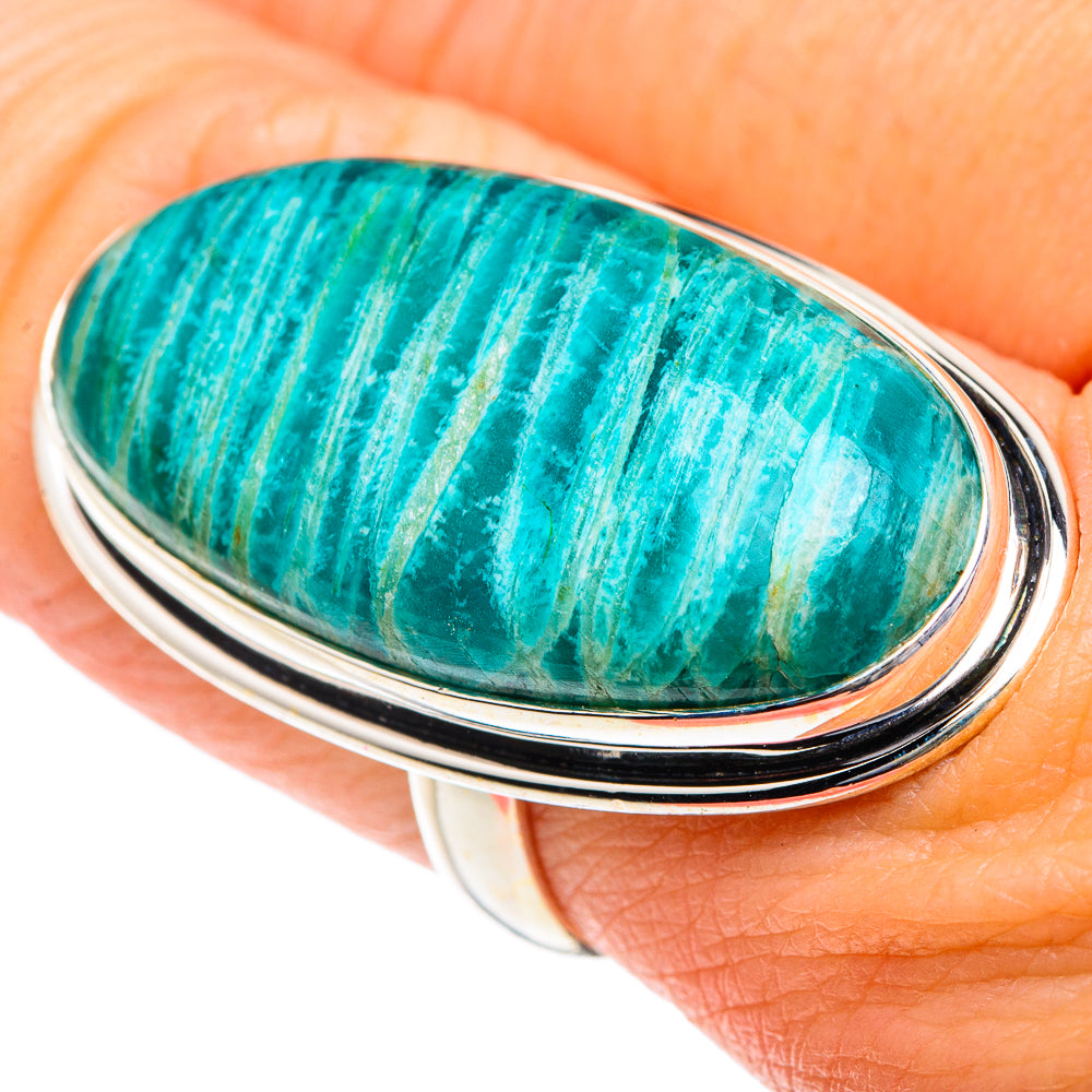 Amazonite Rings handcrafted by Ana Silver Co - RING87255