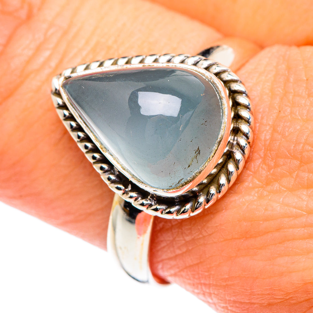Aquamarine Rings handcrafted by Ana Silver Co - RING87256