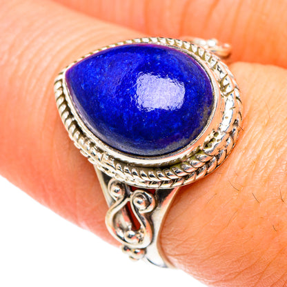 Lapis Lazuli Rings handcrafted by Ana Silver Co - RING87261