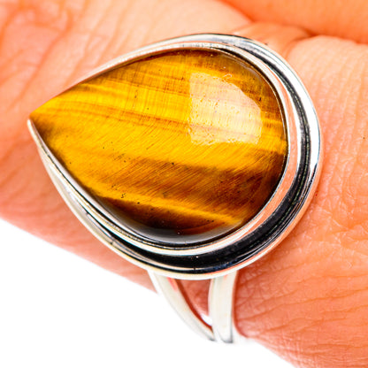 Tiger Eye Rings handcrafted by Ana Silver Co - RING87264