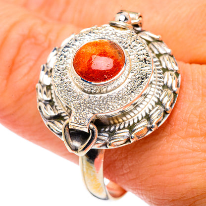 Sunstone Rings handcrafted by Ana Silver Co - RING87266