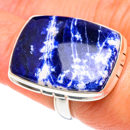 Sodalite Rings handcrafted by Ana Silver Co - RING87283