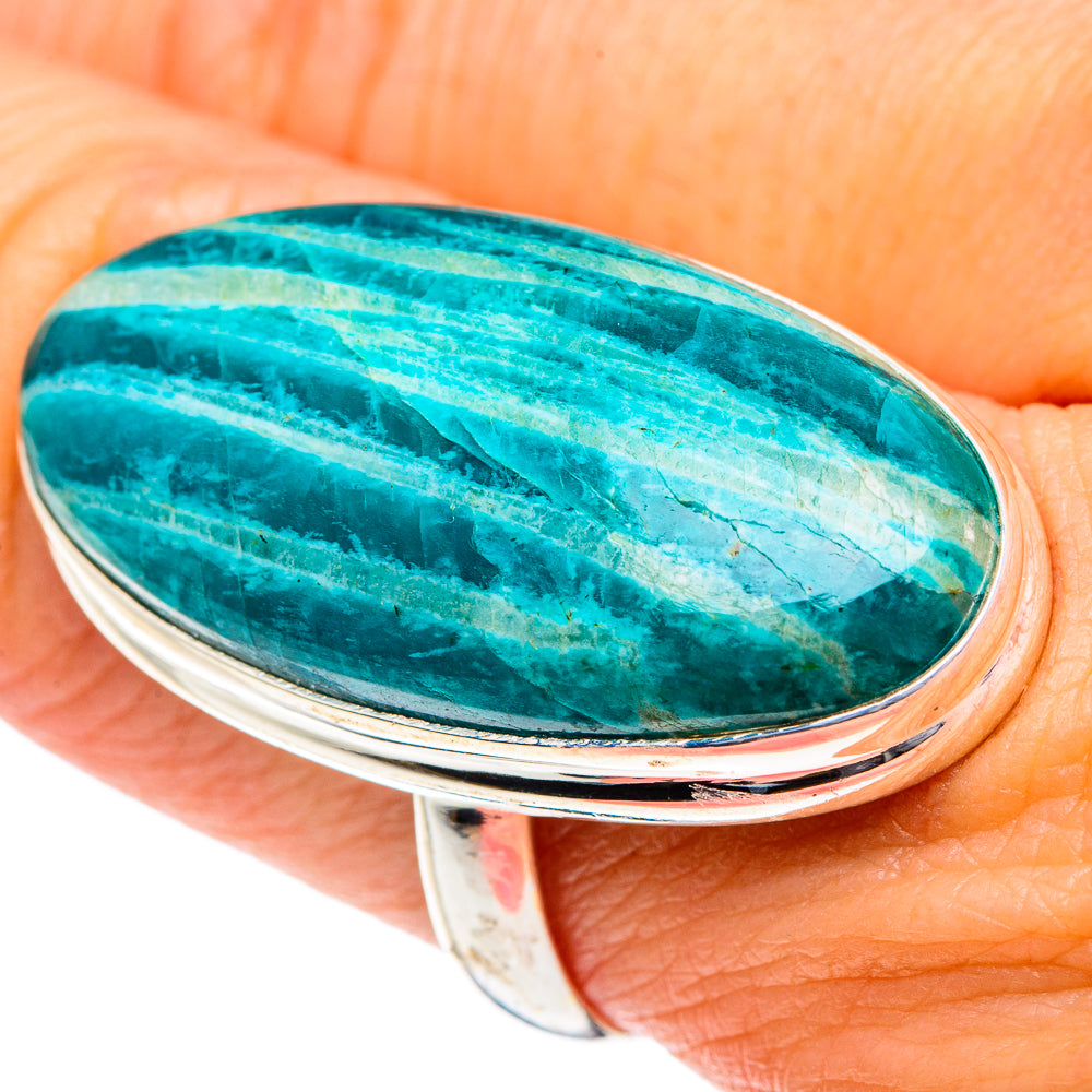Amazonite Rings handcrafted by Ana Silver Co - RING87290