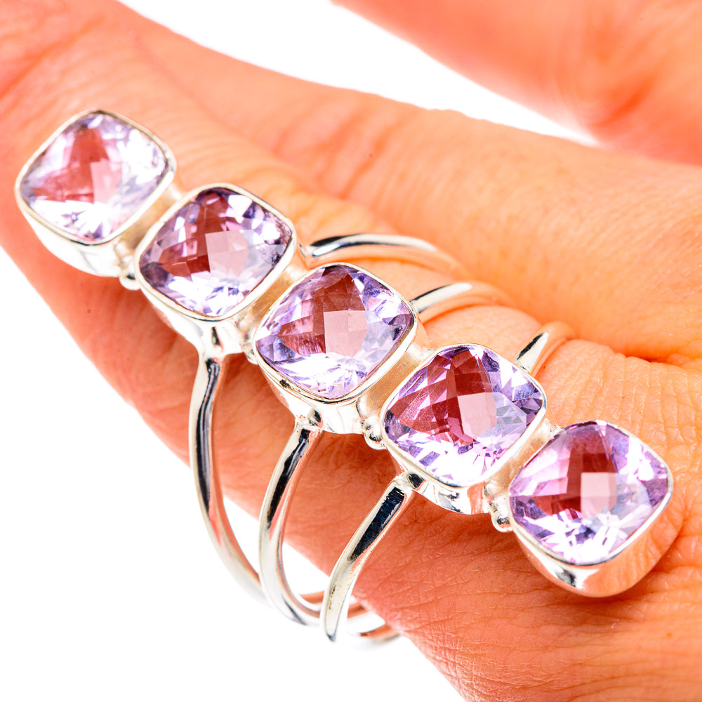 Kunzite Rings handcrafted by Ana Silver Co - RING87297