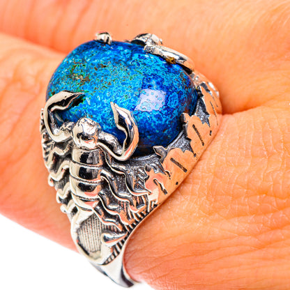 Chrysocolla Rings handcrafted by Ana Silver Co - RING87310