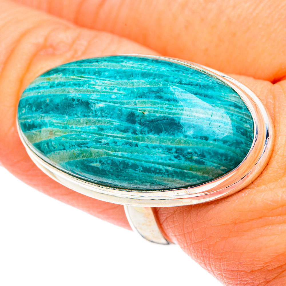 Amazonite Rings handcrafted by Ana Silver Co - RING87313
