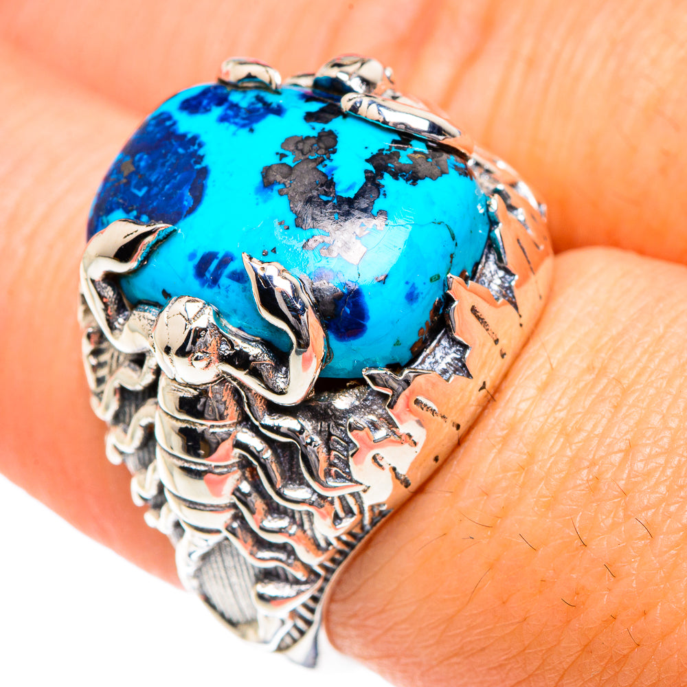 Shattuckite Rings handcrafted by Ana Silver Co - RING87323