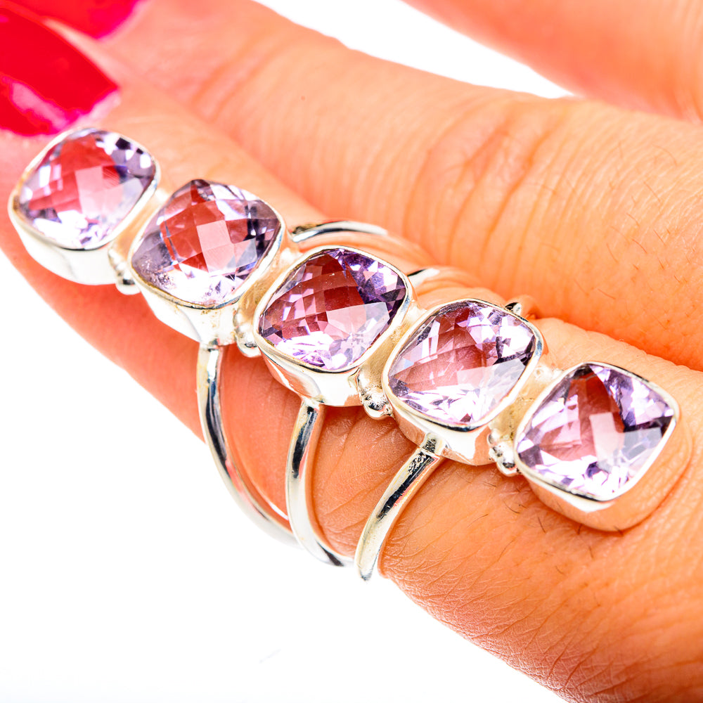 Kunzite Rings handcrafted by Ana Silver Co - RING87328